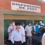 Visite de Hallade au CSPS du secteur 11
