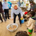 Visite de Hallade à l'Ecole B