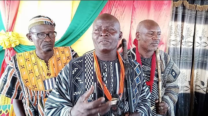 Le notable Uyienbiga, porte parole du roi Untamba