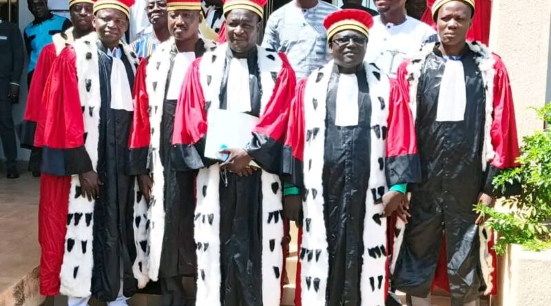 Fada N’Gourma : Trois magistrats de grade exceptionnel rejoignent la Cour d’Appel