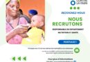 ACF Burkina recrute un.e Responsable de Département – Nutrition et Santé