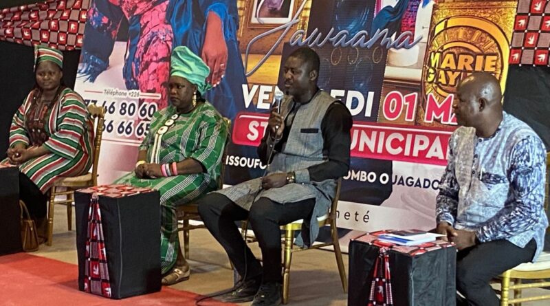 Concert de Marie Gayeri au Stade municipal : une conférence de presse entre ambition culturelle et appel au soutien populaire