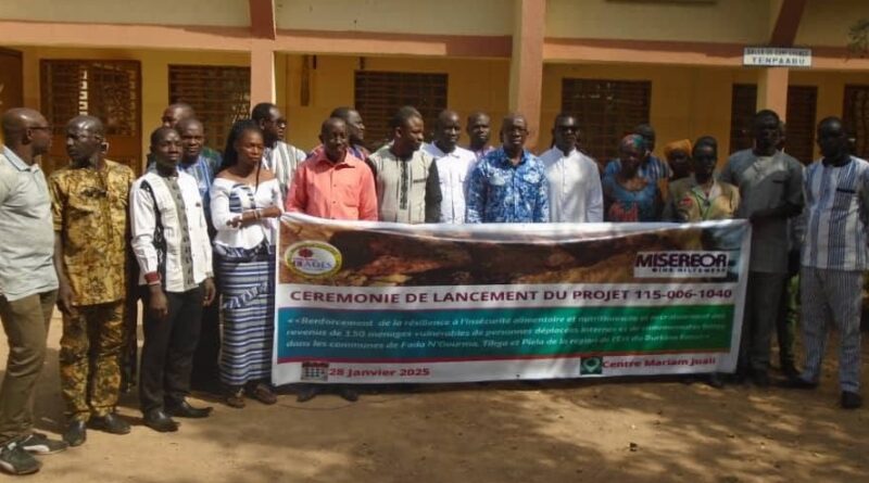 Lancement de la Deuxième Phase du Projet MISEREORE par l'OCADES SED Fada