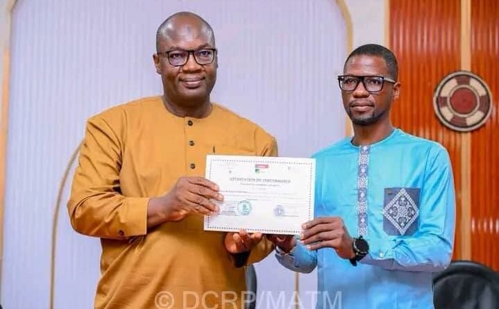 Décentralisation : Fada N’Gourma décroche une récompense de 10 millions FCFA pour ses performances